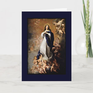 Cartes Pour Fêtes Annuelles Immaculate Conception