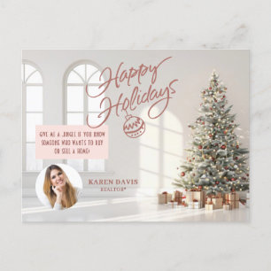 Cartes Pour Fêtes Annuelles Immobilier Marketing Noël