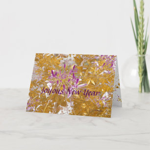 Cartes Pour Fêtes Annuelles Impressions modernes voeux de Nouvel An
