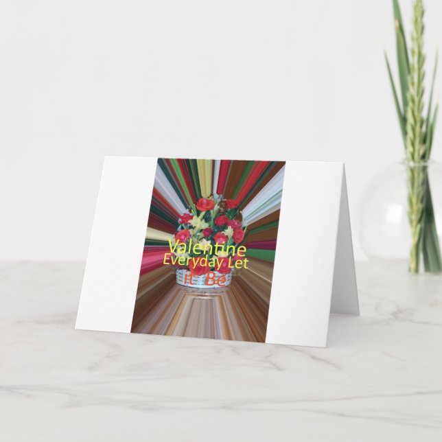 Cartes Pour Fêtes Annuelles Imprimer Saint-Valentin (Devant)