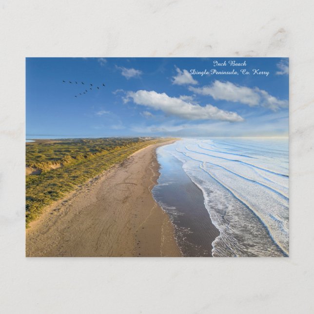 Cartes Pour Fêtes Annuelles Inch Beach Co. Kerry (Devant)