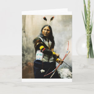 Cartes Pour Fêtes Annuelles Indien 'Shout At'