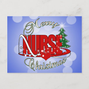 CARTES POUR FÊTES ANNUELLES INFIRMER NOËL XMAS