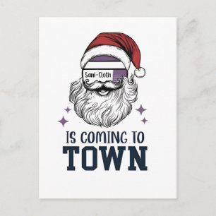 Cartes Pour Fêtes Annuelles Infirmière en soins infirmiers adjointe de Noël Sa
