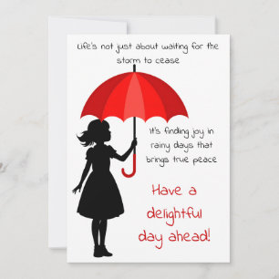 Cartes Pour Fêtes Annuelles Inspiration pour un jour pluvieux