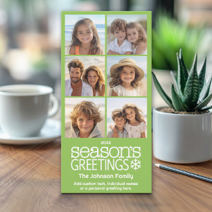 Cartes Pour Fêtes Annuelles Instagram 6 photo collage - arrière - plan de chau