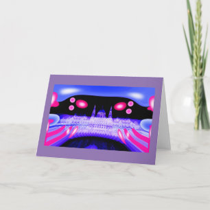 Cartes Pour Fêtes Annuelles Invasion Alien