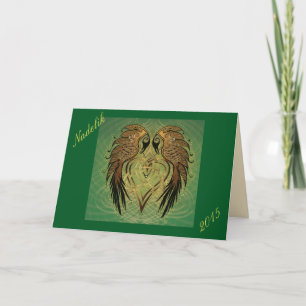 Cartes Pour Fêtes Annuelles Irlandais Cristmas