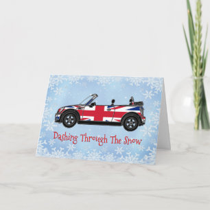 Cartes Pour Fêtes Annuelles Jack Dashing Convertible & Union