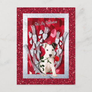 Cartes Pour Fêtes Annuelles Jack Russell Puppy Soyez Mon Valentin Version Deux