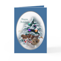 Jack Russell Terrier Cadeaux de Noël