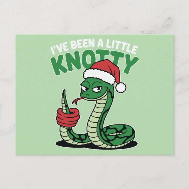 Cartes Pour Fêtes Annuelles J'Ai Été Un Peu Sûr (Devant)