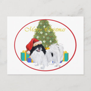 Cartes Pour Fêtes Annuelles Japanese Chin Merry Christmas