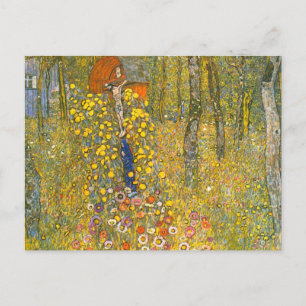 Cartes Pour Fêtes Annuelles Jardin agricole Gustav Klimt avec Crucifix