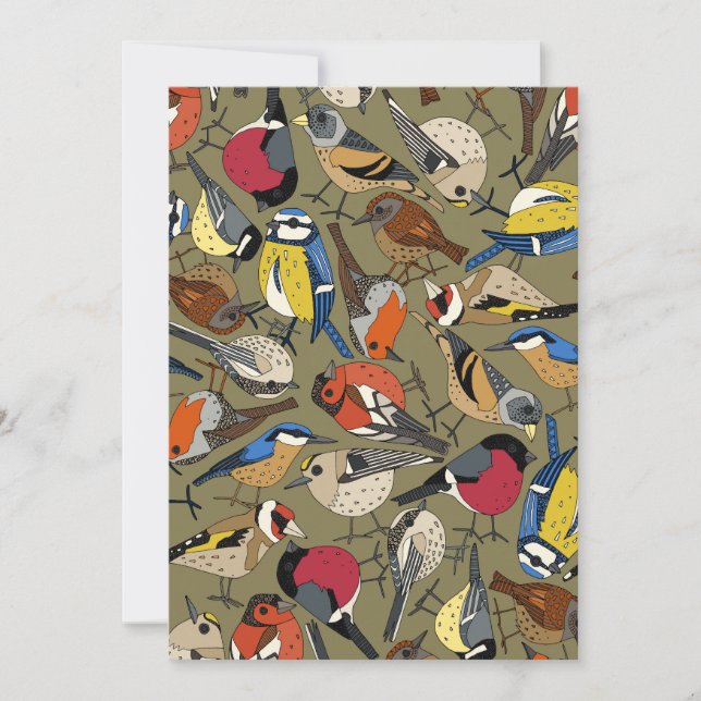 Cartes Pour Fêtes Annuelles jardin d'hiver (Devant)