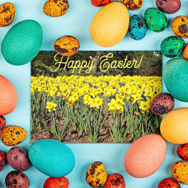 Cartes Pour Fêtes Annuelles Jardin jonqual Jardin floral Pâques