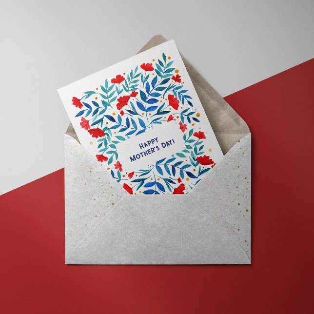 Cartes Pour Fêtes Annuelles Jardin magique Fête des mères (Créateur téléchargé)