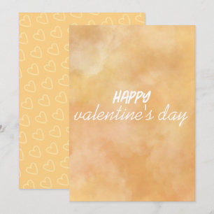 Cartes Pour Fêtes Annuelles Jaune - Brown Saint Valentin