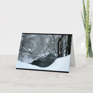 Cartes Pour Fêtes Annuelles Je rêve de Noël blanc !