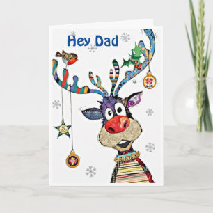 CARTES POUR FÊTES ANNUELLES *JE SUIS HEUREUSE** DE PASSER DES VACANCES DE NOËL