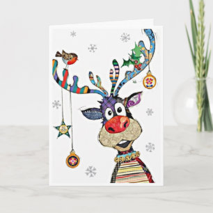 CARTES POUR FÊTES ANNUELLES * JE SUIS RECONNAISSANT DE PASSER NOËL AVEC ***VOU