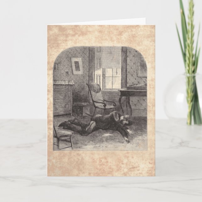 Cartes Pour Fêtes Annuelles Je suis tombé pour vous (Devant)