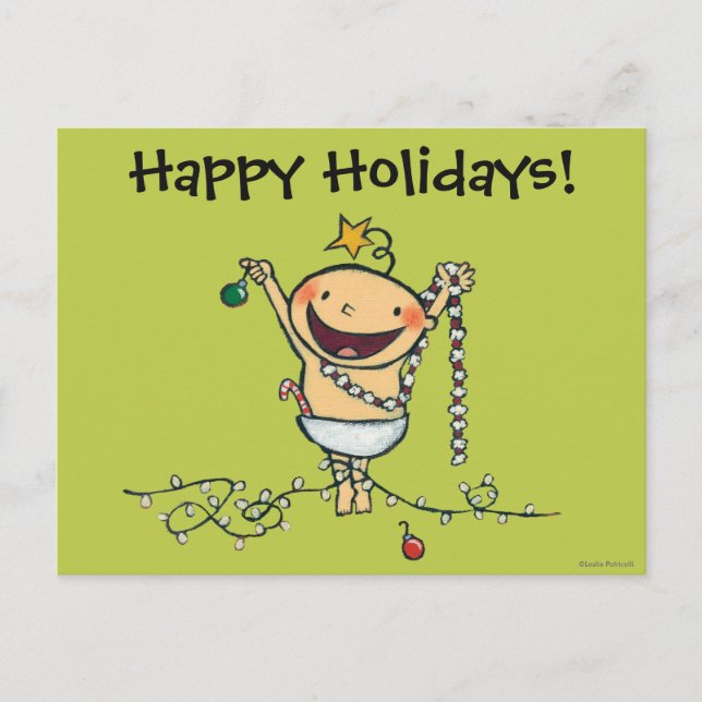 Cartes Pour Fêtes Annuelles Je suis un sapin de Noël ! (Devant)