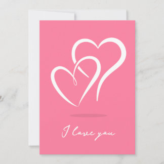 Cartes Pour Fêtes Annuelles Je t'aime