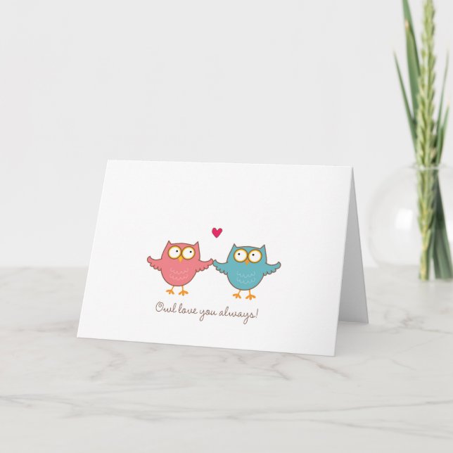 Cartes Pour Fêtes Annuelles Je t'aime (Devant)