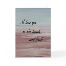 Je t'aime à la plage et au retour