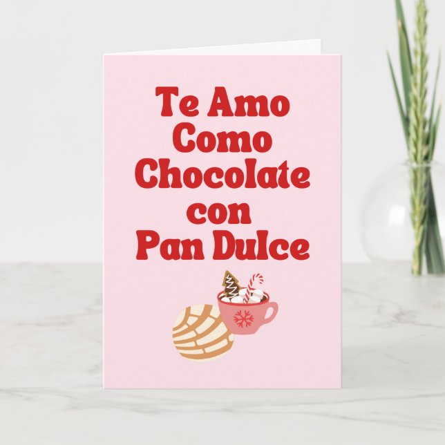 Cartes Pour Fêtes Annuelles Je t'aime comme un pain doux (Devant)
