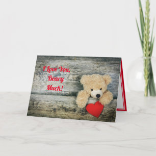 Cartes Pour Fêtes Annuelles Je t'aime, fais attention à la fête des mères de T