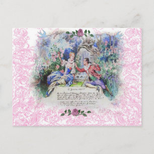 Cartes Pour Fêtes Annuelles Je Taime Marie Antoinette Valentine