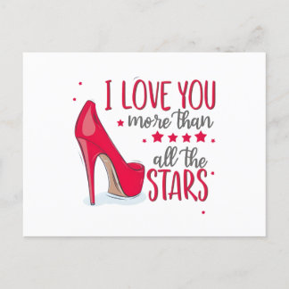 Cartes Pour Fêtes Annuelles Je T'Aime Plus Que Toutes Les Étoiles