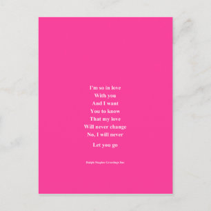 Cartes Pour Fêtes Annuelles Je t'aime si Saint Valentin