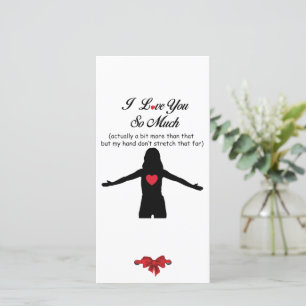 Cartes Pour Fêtes Annuelles Je T'Aime Tant
