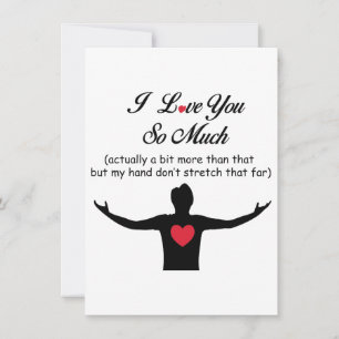 Cartes Pour Fêtes Annuelles Je T'Aime Tant