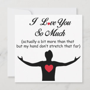 Cartes Pour Fêtes Annuelles Je T'Aime Tant
