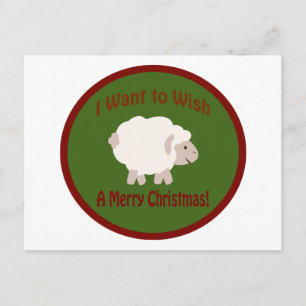Cartes Pour Fêtes Annuelles Je veux souhaiter à nous un joyeux Noël