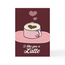 Je vous aime un Latte - Valentine