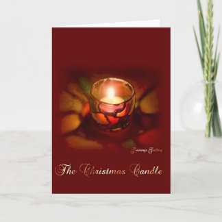 Cartes Pour Fêtes Annuelles Je vous envoie un voeu de Noël