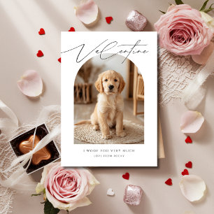 Cartes Pour Fêtes Annuelles Je Vous Oublie Beaucoup De Chien Coquelicot Photo 