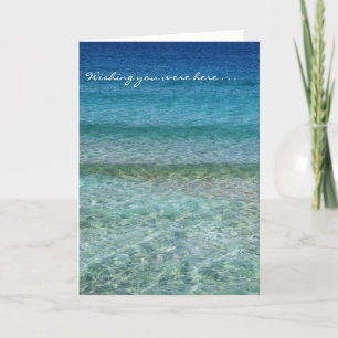 Cartes Pour Fêtes Annuelles Je vous souhaite d'être ici Carte, enveloppes incl