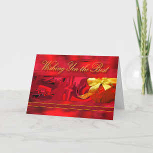 Cartes Pour Fêtes Annuelles Je vous souhaite le meilleur Noël