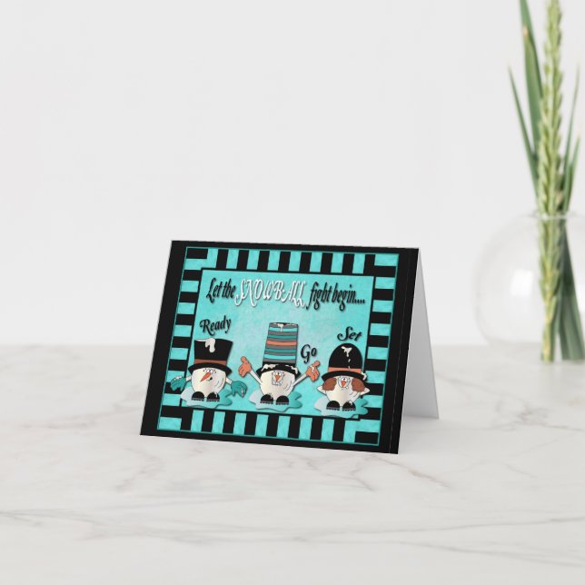 Cartes Pour Fêtes Annuelles Je vous souhaite un Noël chaleureux (Devant)