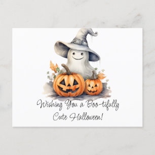 Cartes Pour Fêtes Annuelles Je vous souhaite une belle Halloween Boo-tiful