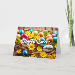 Cartes Pour Fêtes Annuelles J'Espère Que Vous Avez Une Merveilleuse Pâques