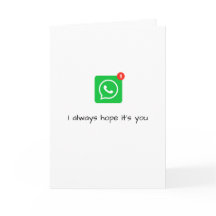"J'espère toujours que c'est toi" WhatsApp Saint-V