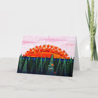 CARTES POUR FÊTES ANNUELLES JESSICA ANNE FRANK "AUTOMNE"