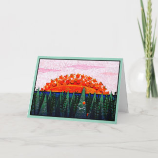 CARTES POUR FÊTES ANNUELLES JESSICA ANNE FRANK "FALL" HOLIDAY CARD
